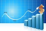 Business Growth Chart with Dollar Symbol